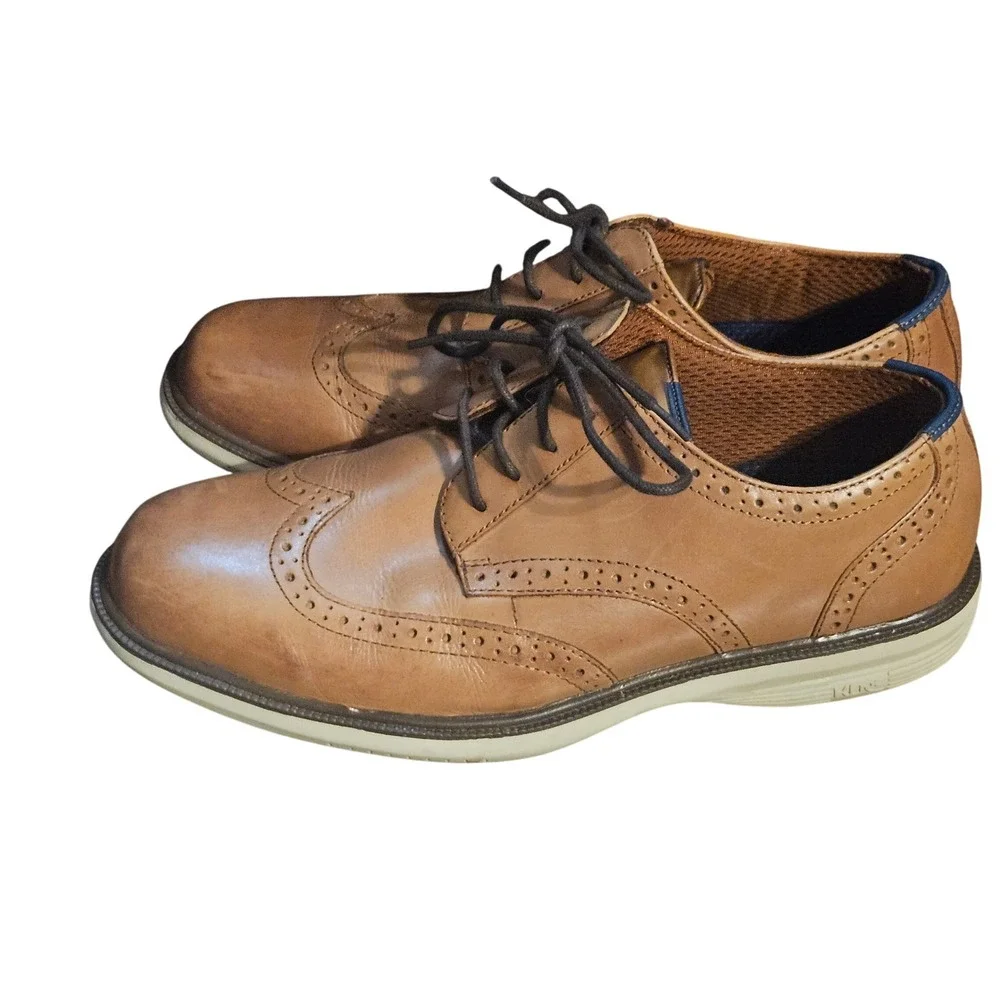 Nunn Bush Leather Wingtip Oxford Dress‎ Shoes - Classic Brogue Casual Business